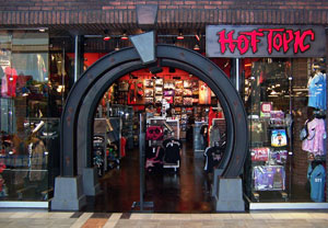 Hot Topic Store front Hot Topic Last Minute Geek Gifts