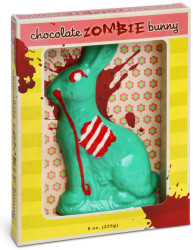 Geeky Easter Chocolate Zombie Bunny