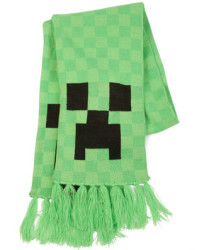 minecraft creeper scarf