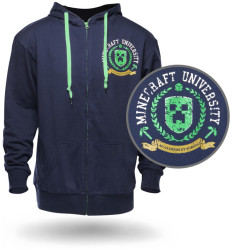 minecraft university hoodie