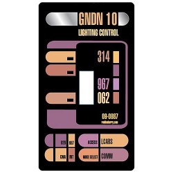 Star Trek Light Switch Plate