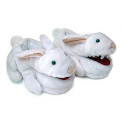 Monty Python Killer Bunny Slippers for a geek easter