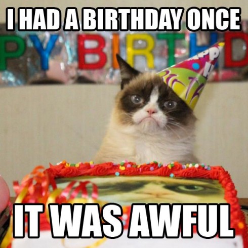 Grumpy Cat has a birthday