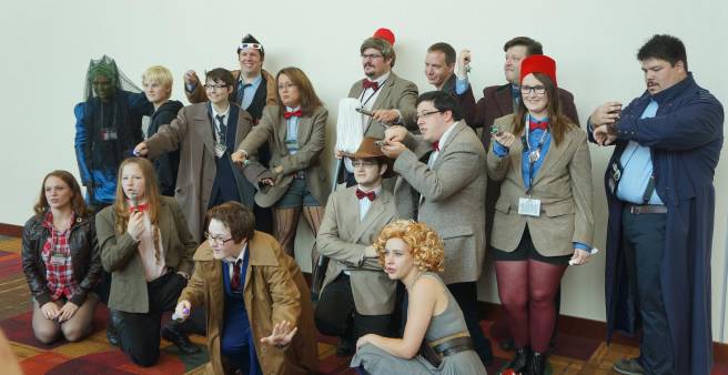 Doctor Who cosplay at gencon