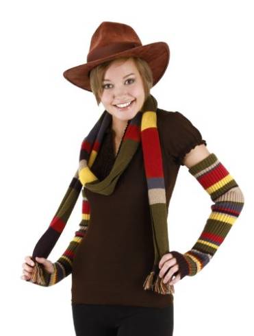 Doctor Who arm warmers