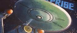 Star Trek – U.S.S. Enterprise Poster by Mark Brayer