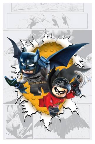 Lego Batman comic cover