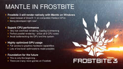 AMD Mantle on Frostbite