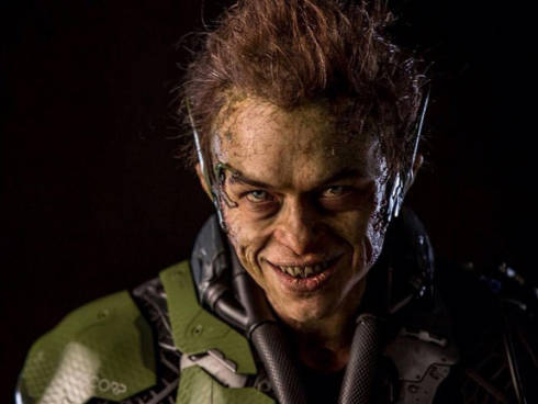 green-goblin close up