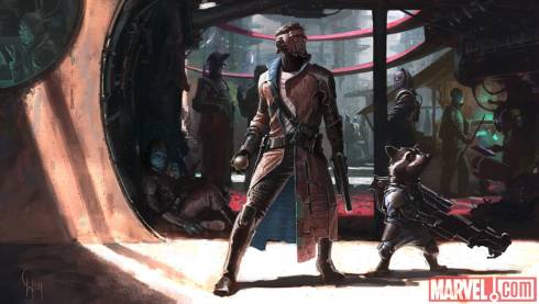 guardians of the galaxy early concept