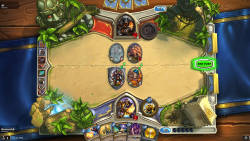 Hearthstone game board