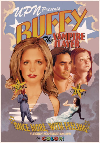 musical post buffy poster