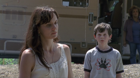 walking dead pilot lori and carl