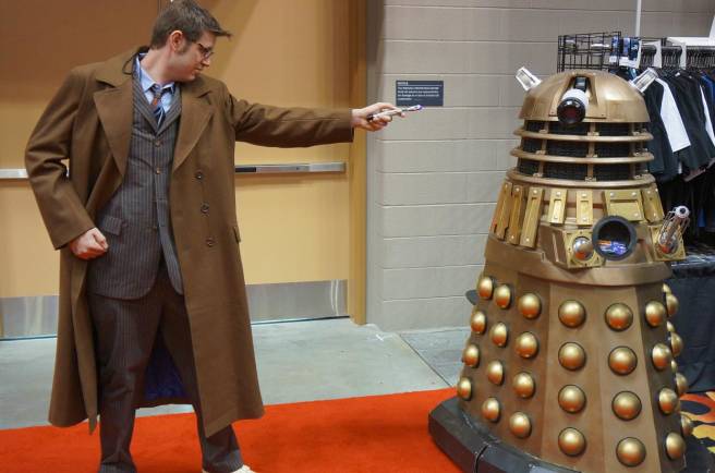 10th Doctor vs a Dalek