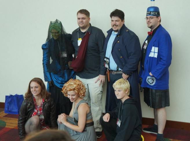 Doctor Who characters Gencon cosplay